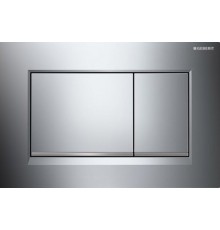 115.883.KH.1 клавиша двойного смыва Sigma 30, к 111.300/350/361/362/380/390/796 хром глянцевый/хром матовый/хром глянцевый