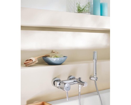 Душевой шланг Grohe Rotaflex металлический 1500 мм (хром) 28417000