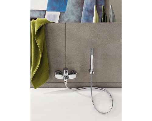 Душевой шланг Grohe Rotaflex металлический 1500 мм (хром) 28417000