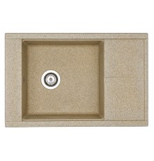 Мойка кухонная Акватон Делия 78, 1A715132DE220, 78 х 51 х 21.8 см, песочный