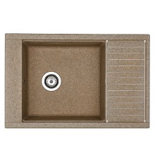 Мойка кухонная Акватон Делия 78, 1A715132DE270, 78 х 51 х 21.8 см, терракот