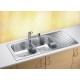 Мойка кухонная Alveus ELEGANT 70 SAT-90 1110 x 510 1009386