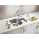 Мойка кухонная Alveus Duo 70 1039363, хром