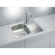 Мойка кухонная Alveus Line 110 NAT 90 FI 1122317, 615 x 500 мм