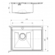 Мойка кухонная Alveus Quarto 20 BRS-90 1124383, 615 x 480 мм