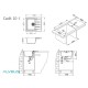 Мойка кухонная Alveus Granital Cadit 10 1132017 470х500 мм, белый
