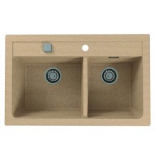 Мойка кухонная Alveus Granital Atrox 50 1132000 790х500 мм, бежевый