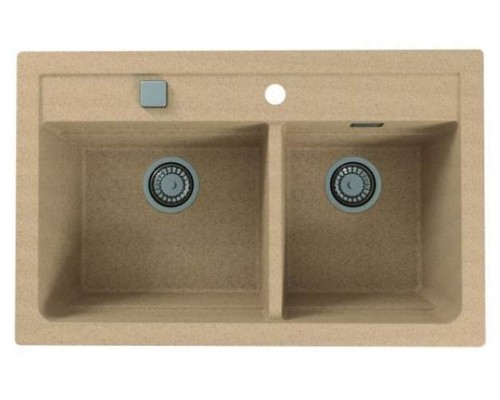 Мойка кухонная Alveus Granital Atrox 50 1132000 790х500 мм, бежевый