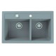 Мойка кухонная Alveus Granital Atrox 50 1132001 790х500 мм, бетон