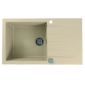 Мойка кухонная Alveus Granital Cadit 40 1132028 860х500 мм, песчаный Мойка кухонная Alveus Granital Cadit 40 1132028 860х500 мм, песчаный