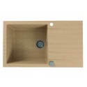 Мойка кухонная Alveus Granital Cadit 40 1132029 860х500 мм, бежевый Мойка кухонная Alveus Granital Cadit 40 1132029 860х500 мм, бежевый