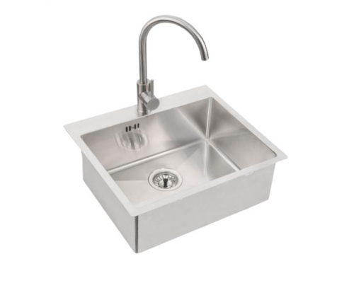 Мойка кухонная Alveus Quarto 10 BRS-90 1124382, 550х480 мм