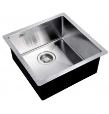 Мойка Zorg Light ZL R 440440, 44 х44 см, брашированная матовая нержавеющая сталь