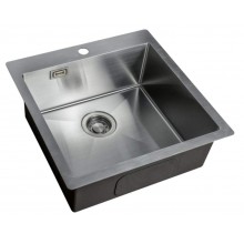 Мойка Zorg Light ZL R 510510, 51 х 51 см, брашированная матовая нержавеющая сталь
