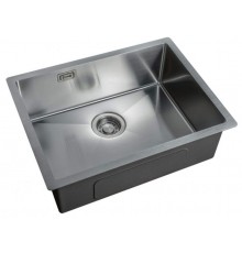 Мойка Zorg Light ZL R 580440, 58 х 44 см, брашированная матовая нержавеющая сталь