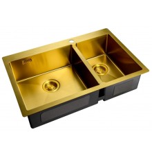 Мойка Zorg Light ZL R 780-2-510-L/R Bronze, 78 х 51 см, бронза