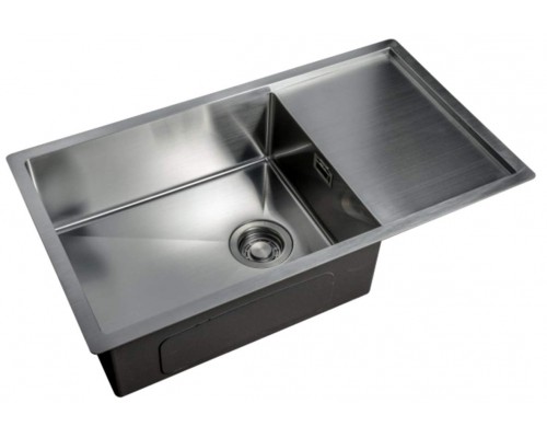 Мойка Zorg Light ZL R 780440, 78 х 44 см, брашированная матовая нержавеющая сталь