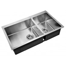Мойка Zorg Inox R 78-2-51-L/R, 78 х 51 см, брашированная матовая нержавеющая сталь