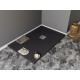 Душевой поддон Aquanet Pleasure 120 х 90 см, прямоугольный, черный камень, 258891