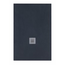 Душевой поддон Aquanet Pleasure 160 х 90 см, прямоугольный, черный камень, 258895