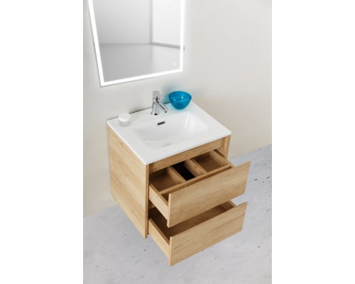 Раковина BelBagno BB500/390ETL 50, керамика, белая