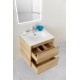 Раковина BelBagno BB500/390ETL 50, керамика, белая