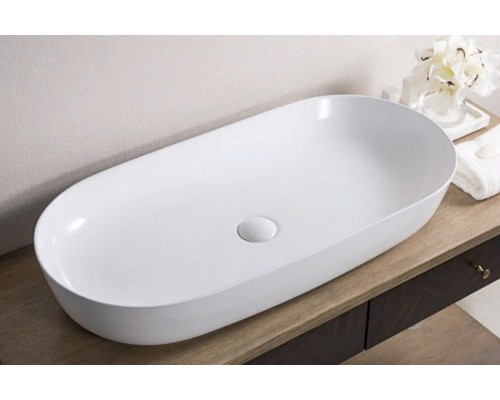Раковина BelBagno BB1349 накладная 81 х 41 х 13.5 см