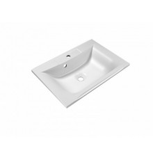 Раковина из искусственного мрамора BelBagno BB650/450-LV-MR-PR, 65 x 45 x 15 см