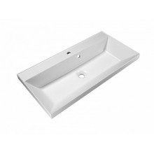 Раковина из искусственного мрамора BelBagno BB900/450-LV-MR-AST, 90 x 45 x 15 см