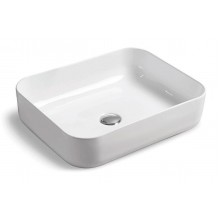 Раковина Ceramica Nova CN6011, чаша 50 x 39 x 13 см, накладная, прямоугольная