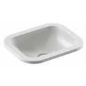 Раковина накладная Jacob Delafon Vox EYB102-00, 56 х 40 см, с переливным отверстием Раковина накладная Jacob Delafon Vox EYB102-00, 56 х 40 см, с переливным отверстием