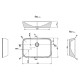 Раковина Ravak Ceramic R 60 х 40 см, белый, XJX01160002