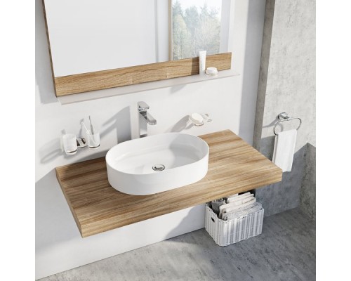 Раковина Ravak Ceramic Slim O, 55 х 37 см, цвет белый, XJX01155001