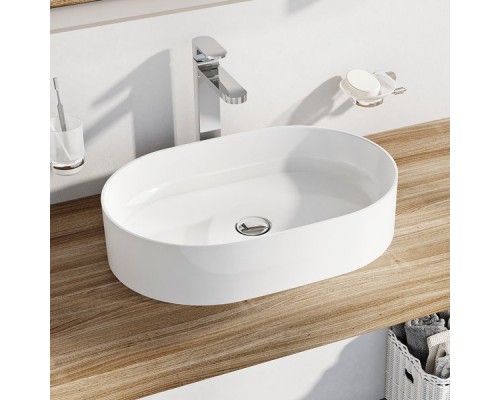Раковина Ravak Ceramic Slim O, 55 х 37 см, цвет белый, XJX01155001