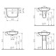 Раковина Vitra S 20 5502B003-0001