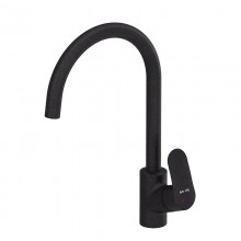 Смеситель Am.Pm Like F8007122 для кухни, элегантный черный