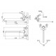 Смеситель Bravat Eler F6191238CP-01L-RUS для ванны и душа