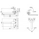 Смеситель Bravat Opal F6125183CP-02L-RUS для ванны