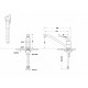 Смеситель Bravat Fit F7135188CP-RUS для кухонной мойки