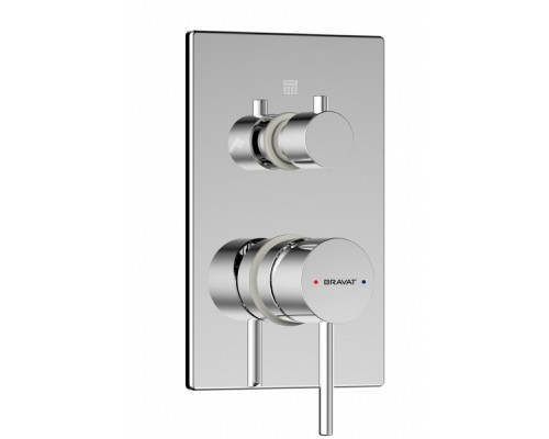 Смеситель Bravat Arc P69193C-ENG встраиваемый, функции 3, хром