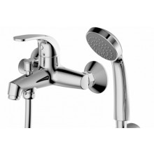 Смеситель Bravat Fit F6135188CP-B-RUS для ванны и душа, короткий излив