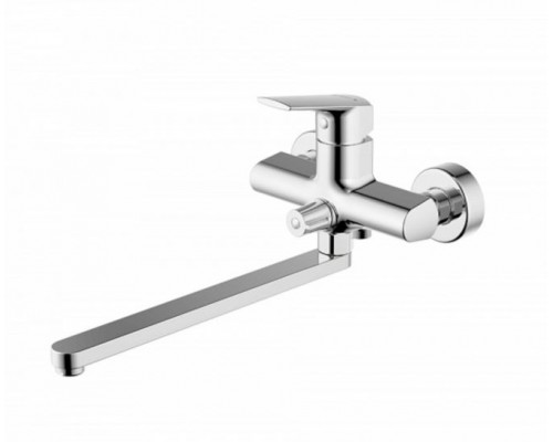Смеситель Bravat Real F6121179CP-01L для ванны и душа с длинным изливом