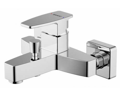 Смеситель Bravat Riffle F672106C-01 для ванны, короткий излив