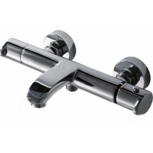 Смеситель Bravat Waterfall F673114C-01A-RUS термостатический для ванны, короткий излив