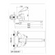 Смеситель D&K Feuerbach Rhein DA1283301