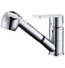 Смеситель D&K Lessing Rhein DA1322501 для кухонной мойки, с вытяжным душем