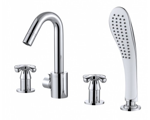 Смеситель D&K Lorsch Hessen DA1414901 на борт ванны