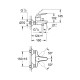 Смеситель Grohe Euroeco 32743000 для ванны и душа, хром