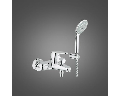 Смеситель Grohe Eurodisc Cosmopolitan 33395002 для ванны/душа, с гарнитуром в комплекте Смеситель Grohe Eurodisc Cosmopolitan 33395002 для ванны/душа, с гарнитуром в комплекте
