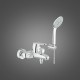 Смеситель Grohe Eurodisc Cosmopolitan 33395002 для ванны/душа, с гарнитуром в комплекте